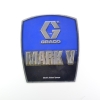 Étiquette face antérieure pompe Graco MARK V - 15F117