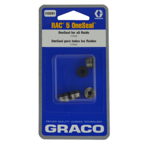 5 x joints pour buse et support de buse Graco RAC V - 243281