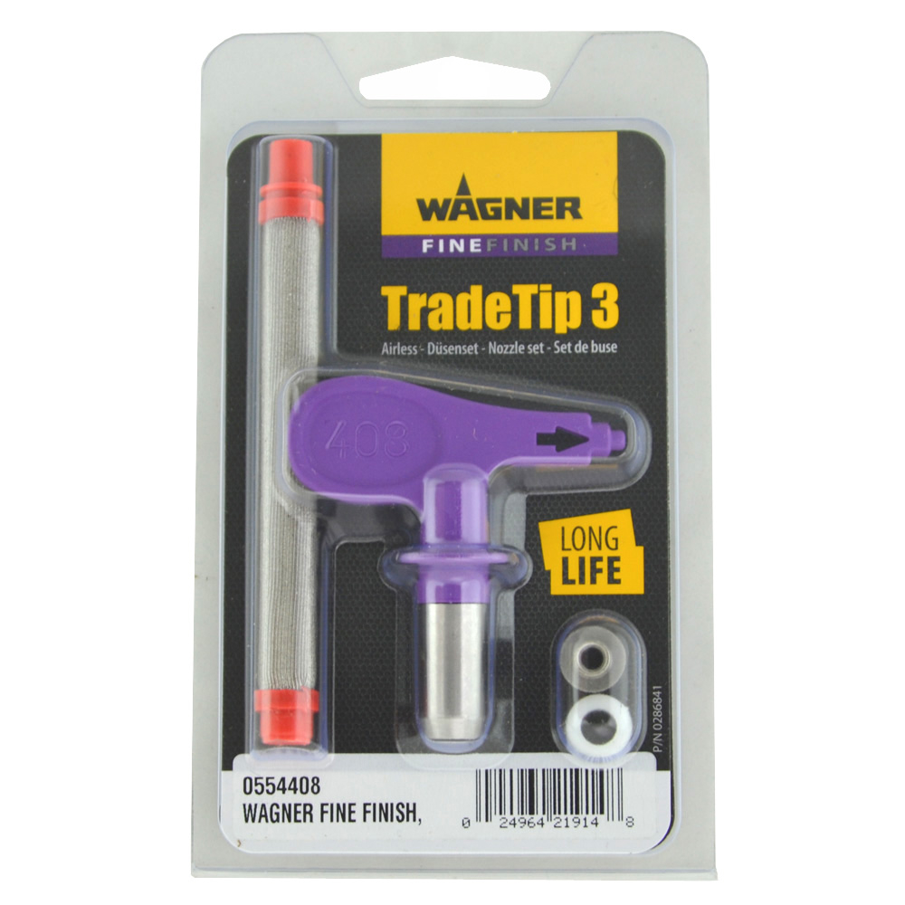 Wagner TradeTip for - Spray - spray, 3 Airless different 53,43 Airless guns Tip FineFinish sizes - €