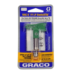 Graco RAC X FF LP Spray Tip - FineFinish Low Pressure Nozzle