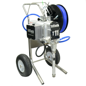 Pompe airless Tritech T11 Hi Cart avec enrouleur de tuyau...